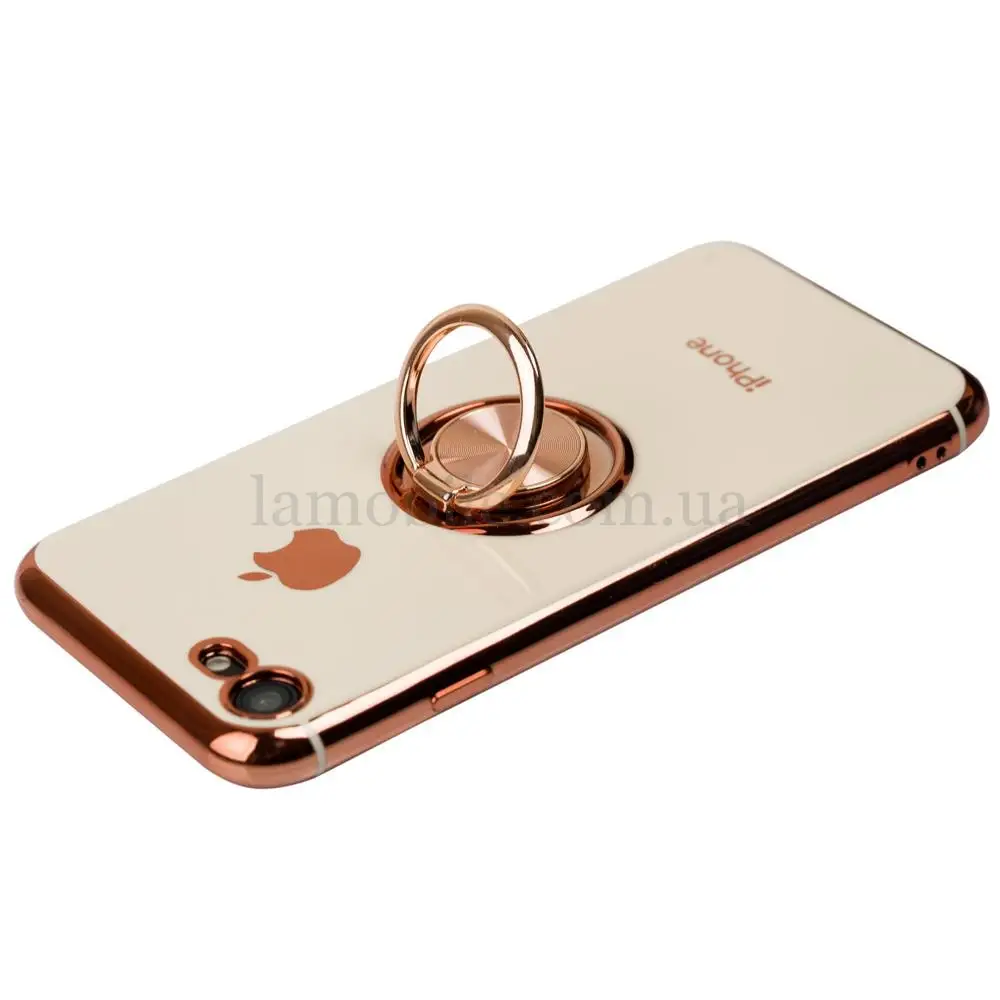 Чохол для iPhone 7/8 SoftRing рожевий пісок