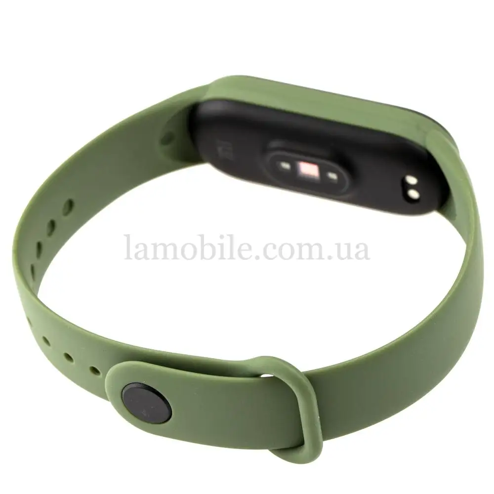 Ремешок для Xiaomi Mi Band 5 / 6 original design forest green  