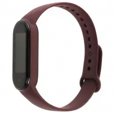 Ремешок для Xiaomi Mi Band 5 / 6 original design maroon  