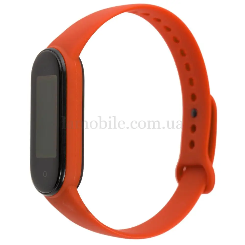 Ремешок для Xiaomi Mi Band 5 / 6 original design dark red 