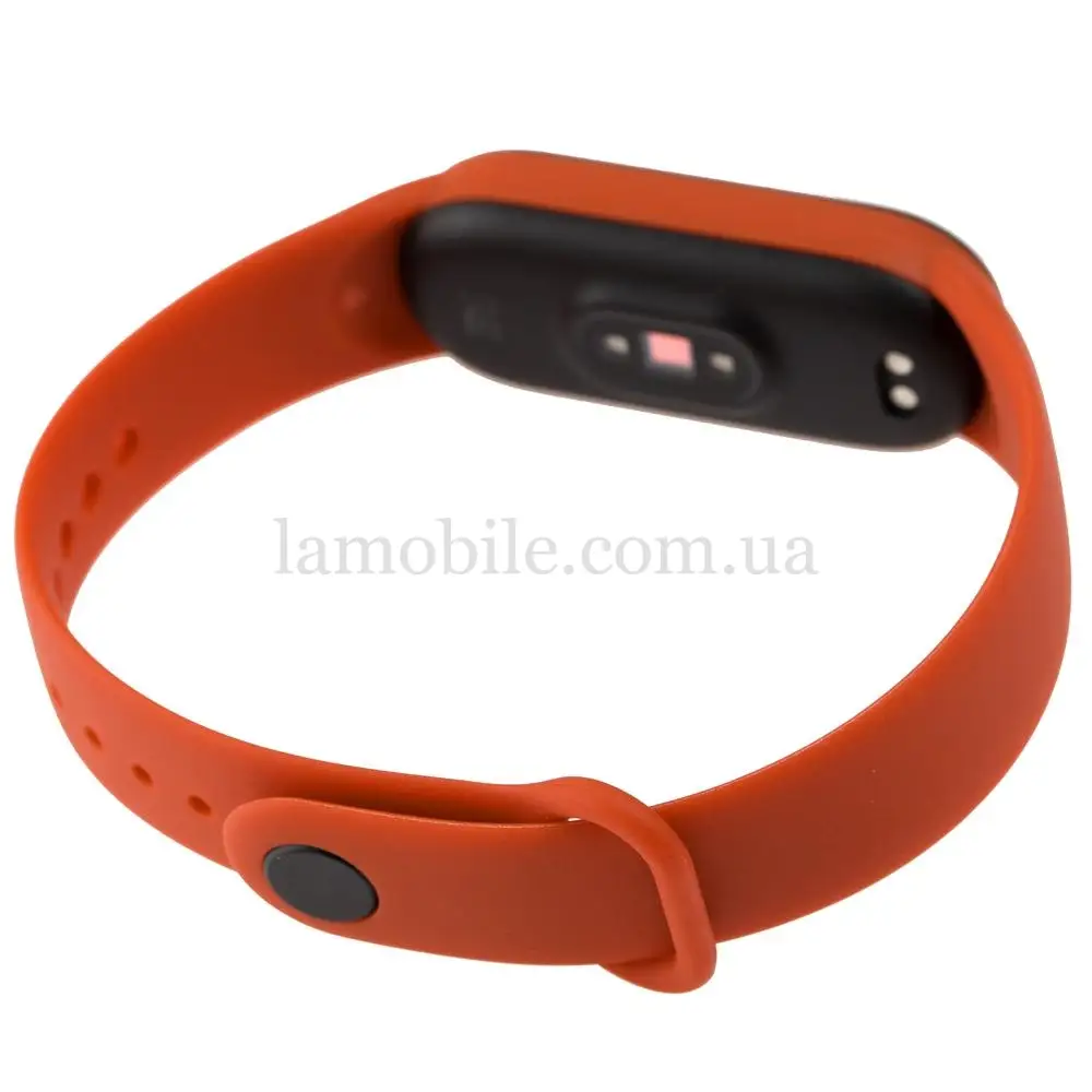 Ремешок для Xiaomi Mi Band 5 / 6 original design dark red 
