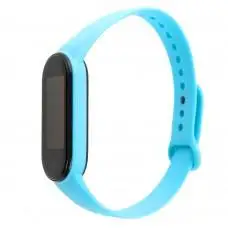 Ремешок для Xiaomi Mi Band 5 / 6 original design light blue  