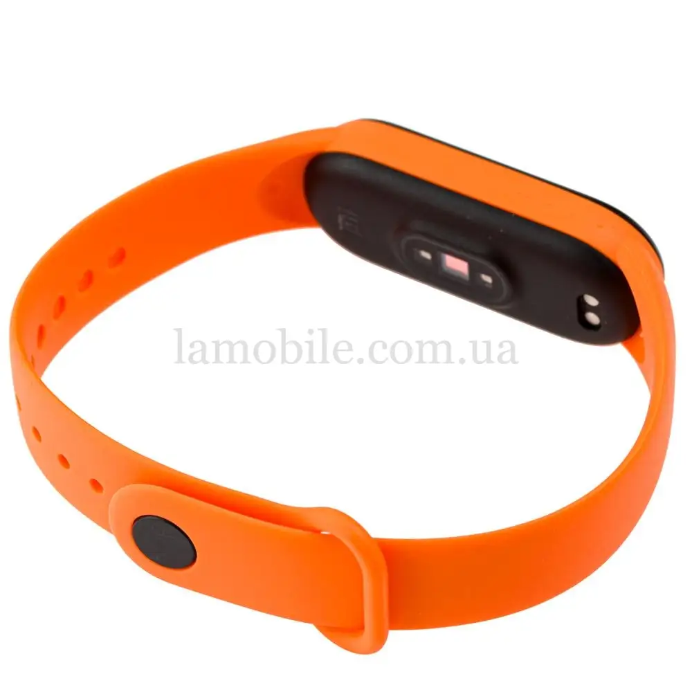 Ремінець для Xiaomi Mi Band 5 / 6 original design orange