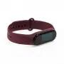 Ремінець для Xiaomi Mi Band 3/4 original design сливовий