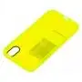 Чехол для iPhone X / Xs Acid Yellow just do it