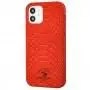 Чохол для iPhone 12 / 12 Pro Polo Knight (Leather) червоний
