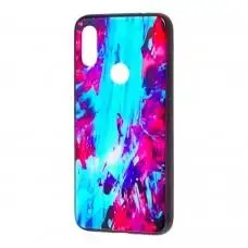 Чехол для Xiaomi Redmi 7 Picasso синий