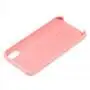 Чехол Silicone для iPhone X / Xs case grapefruit