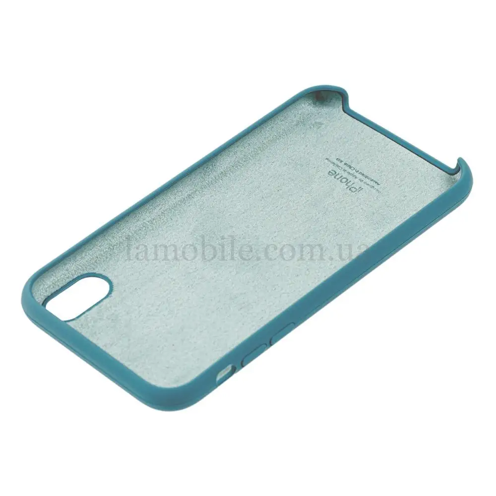 Чехол silicone case для iPhone Xs Max cactus