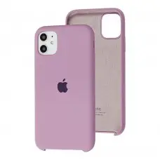 Чехол Silicone для iPhone 11 case blueberry / черничный