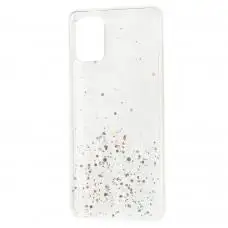Чехол для Samsung Galaxy A71 (A715) Wave confetti white 