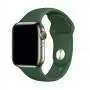 Ремешок для Apple Watch 38 / 40mm Band Silicone One-Piece темно-зеленый