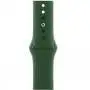 Ремешок для Apple Watch 38 / 40mm Band Silicone One-Piece темно-зеленый