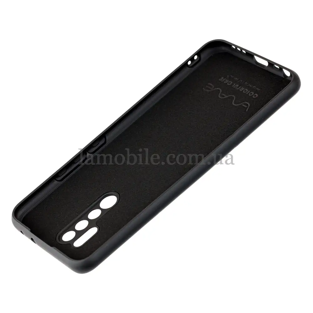 Чохол для Xiaomi Redmi 9 Wave camera colorful black
