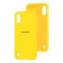 Чехол для Samsung Galaxy A01 (A015) Silicone Full желтый