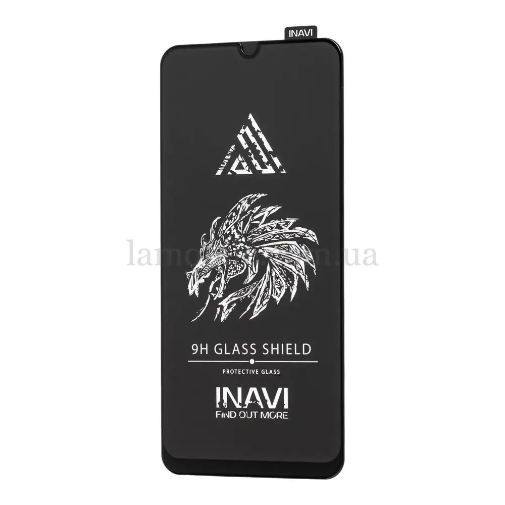 Захисне скло для Samsung Galaxy M30s / M21 / M31 Inavi Premium чорне (OEM)