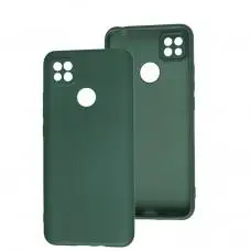 Чехол для Xiaomi Redmi 9C / 10A Lime silicon no logo green
