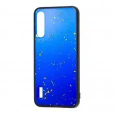 Чехол для Xiaomi Mi A3 / Mi CC9e color конфети голубой