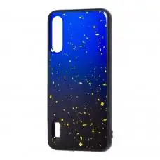 Чехол для Xiaomi Mi A3 / Mi CC9e color конфети синий