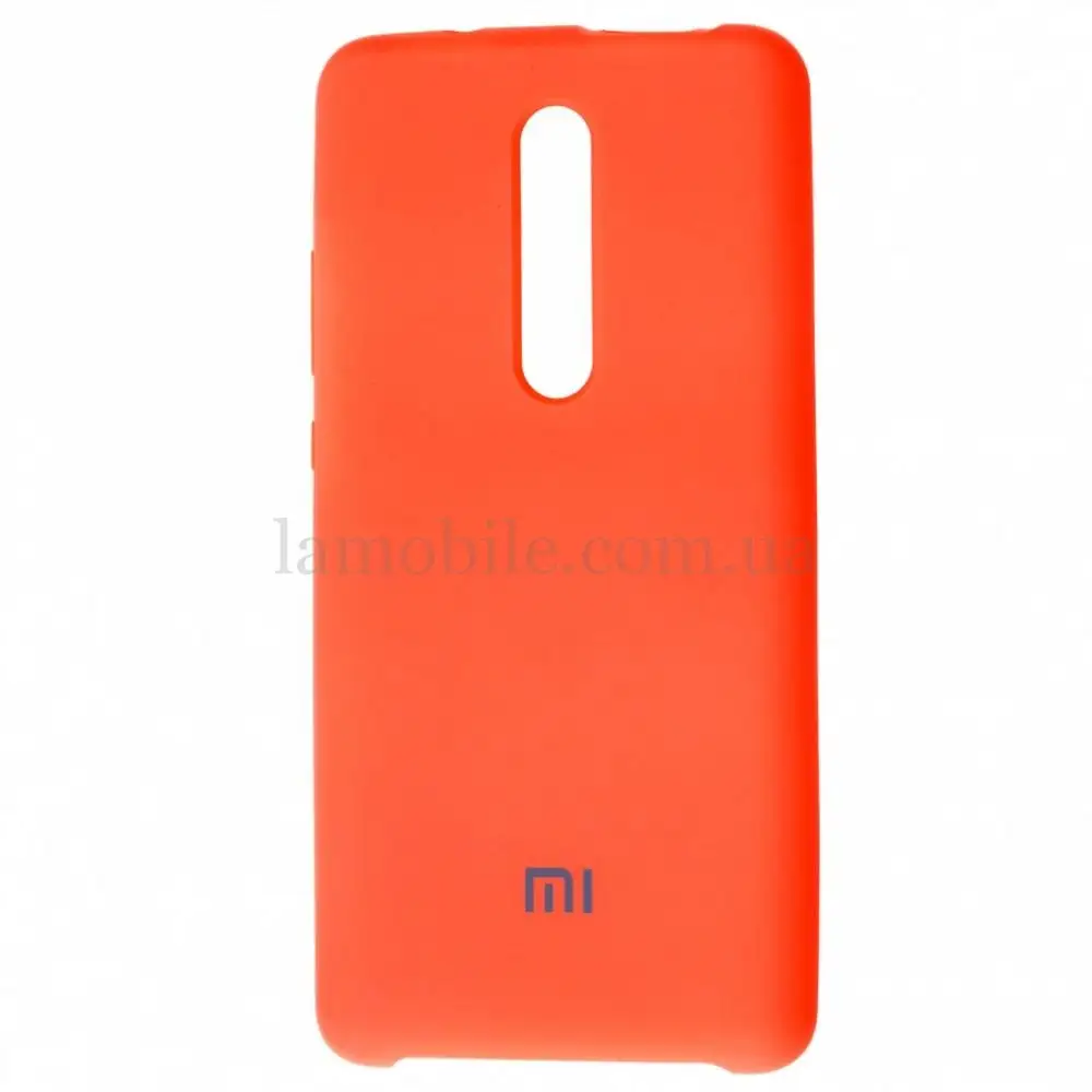 Чохол для Xiaomi Mi 9T / Redmi K20 Silky Soft Touch "яскраво-рожевий"