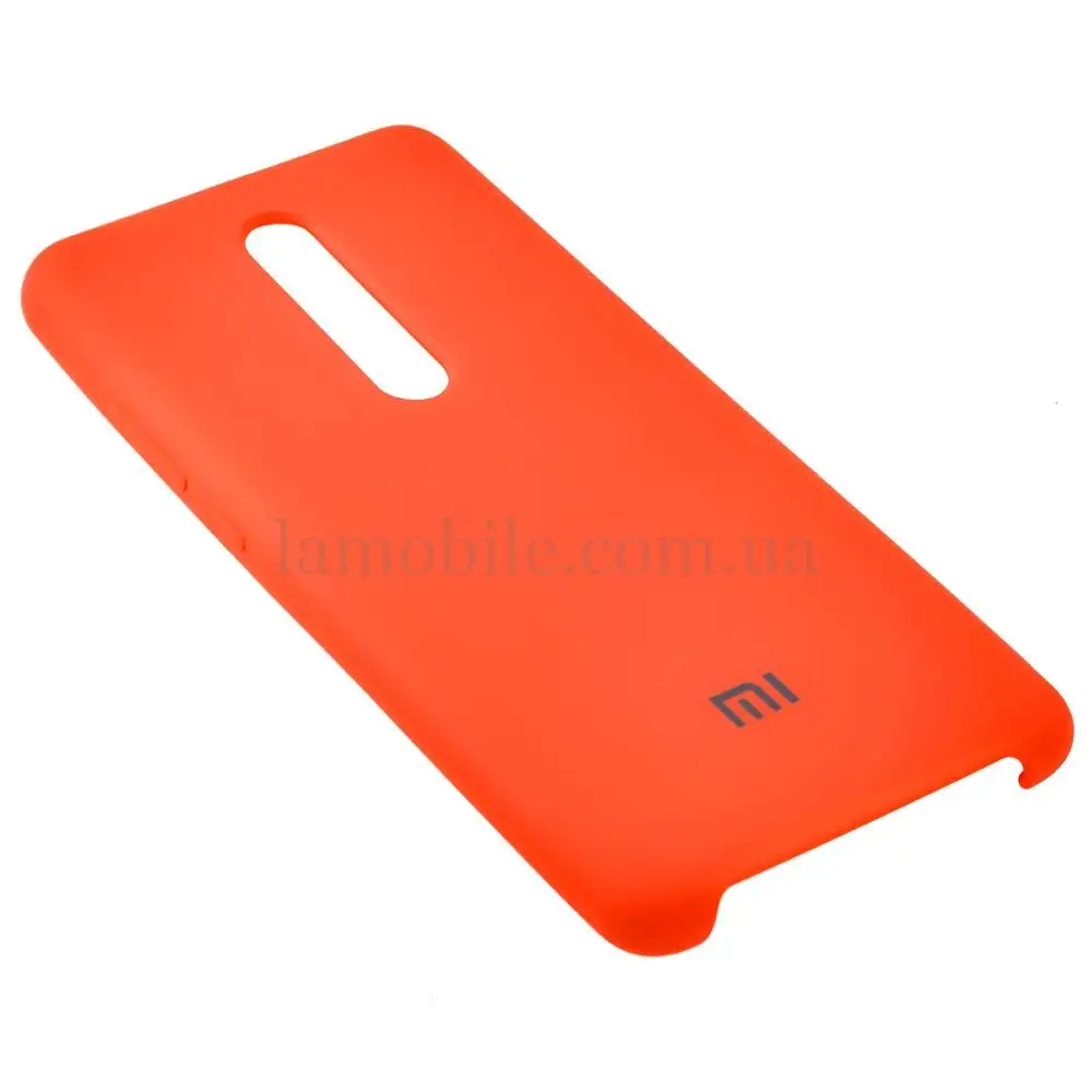 Чохол для Xiaomi Mi 9T / Redmi K20 Silky Soft Touch "яскраво-рожевий"