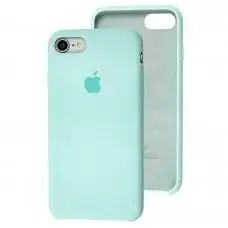 Чехол Silicone для iPhone 7 / 8 Premium сase marine green 