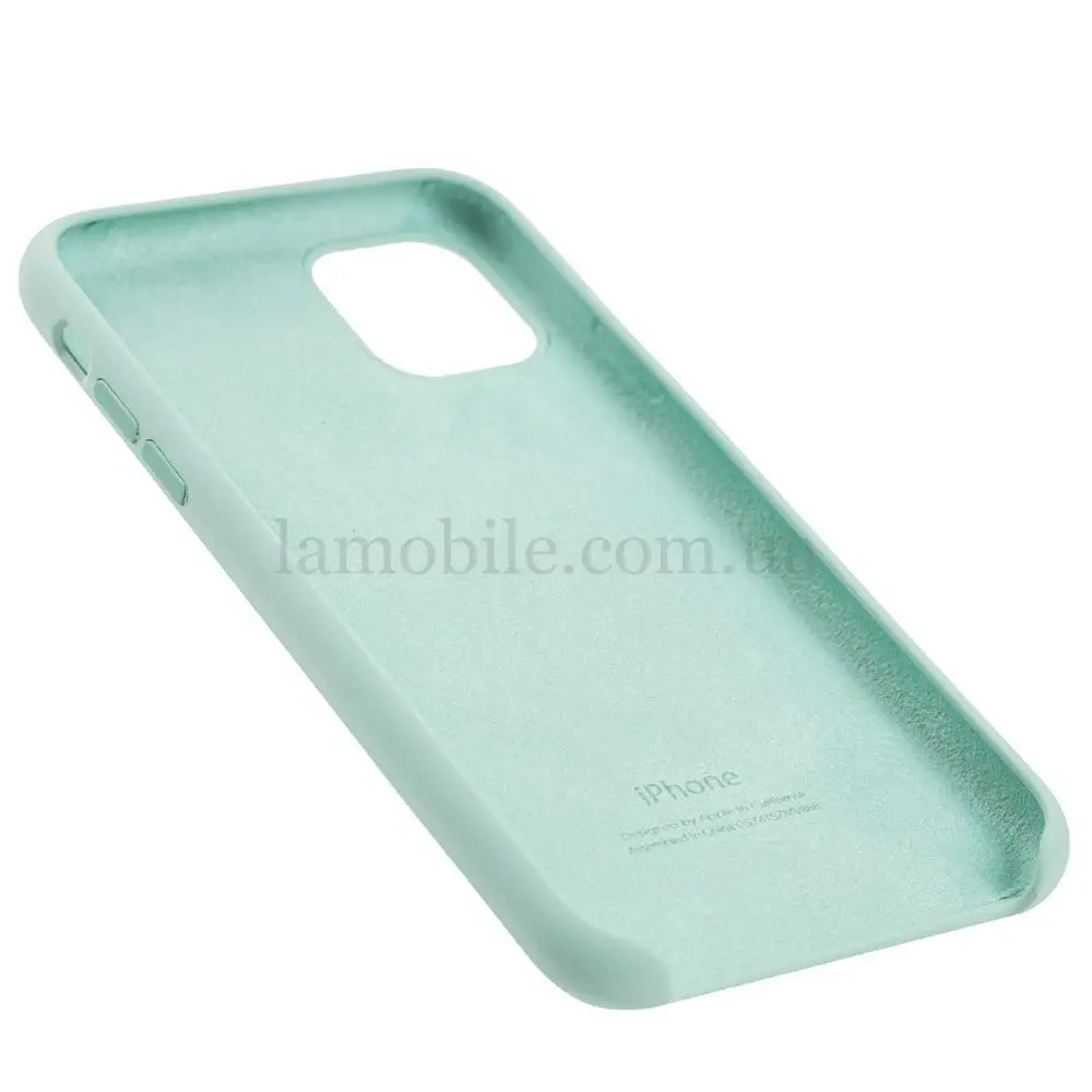 Чохол Silicone для iPhone 11 Pro Max Premium case seafoam
