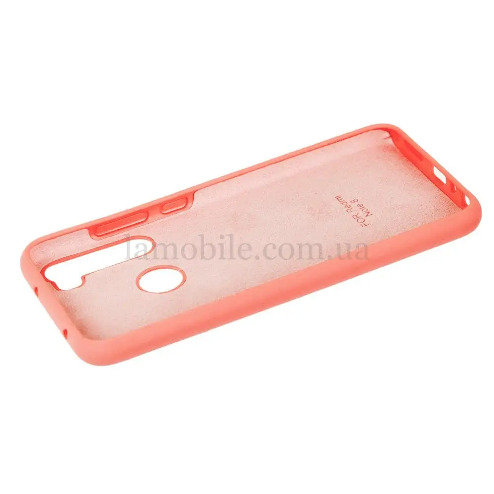 Чехол для Xiaomi Redmi Note 8 Silicone Full светло-розовый