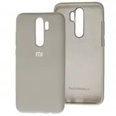 Чехол для Xiaomi Redmi Note 8 Pro Silicone Full серый