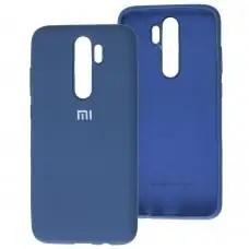 Чехол для Xiaomi Redmi Note 8 Pro Silicone Full синий