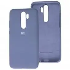 Чехол для Xiaomi Redmi Note 8 Pro Silicone Full лавандовый серый 