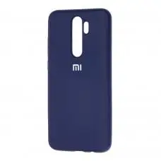 Чехол для Xiaomi Redmi Note 8 Pro Silicone Full темно-синий