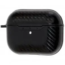 Чехол для AirPods Pro Carbon Imitation "черный"