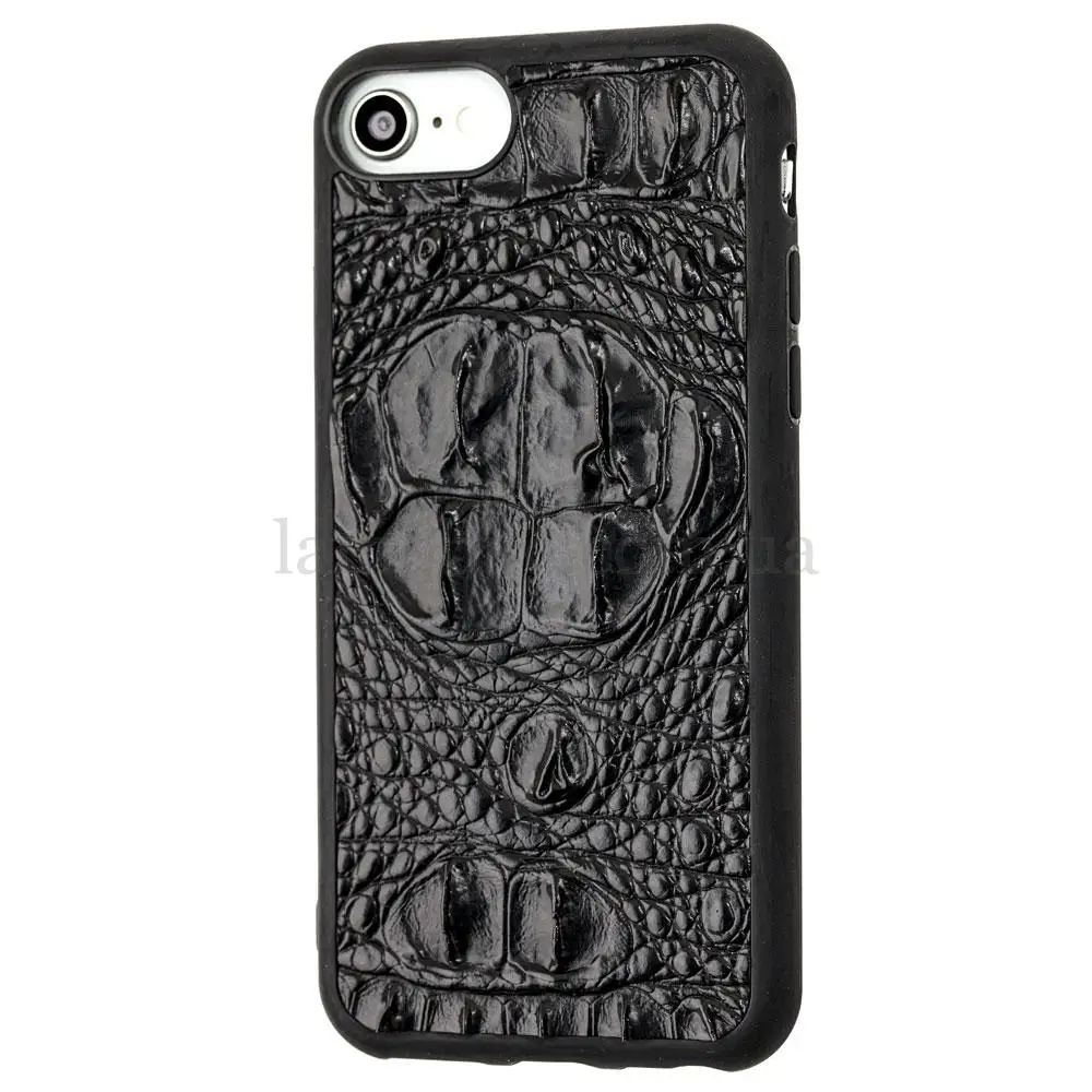 Чехол для iPhone 7 / 8 / SE 20 Reptile Croco черный
