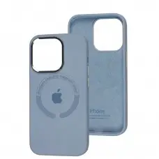 Чохол для iPhone 14 Pro Metal Camera MagSafe Silicone lilac
