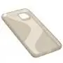 Чехол для Huawei Y5p силикон волна черный