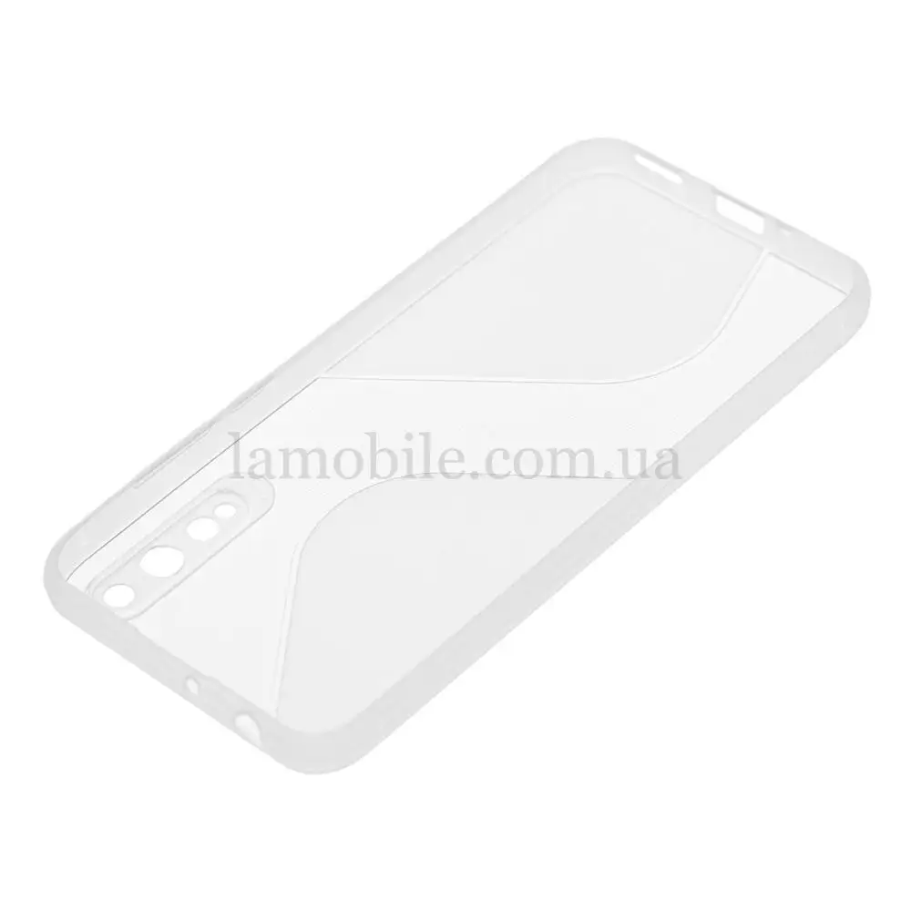 Чохол для Huawei P Smart S силікон хвиля прозорий