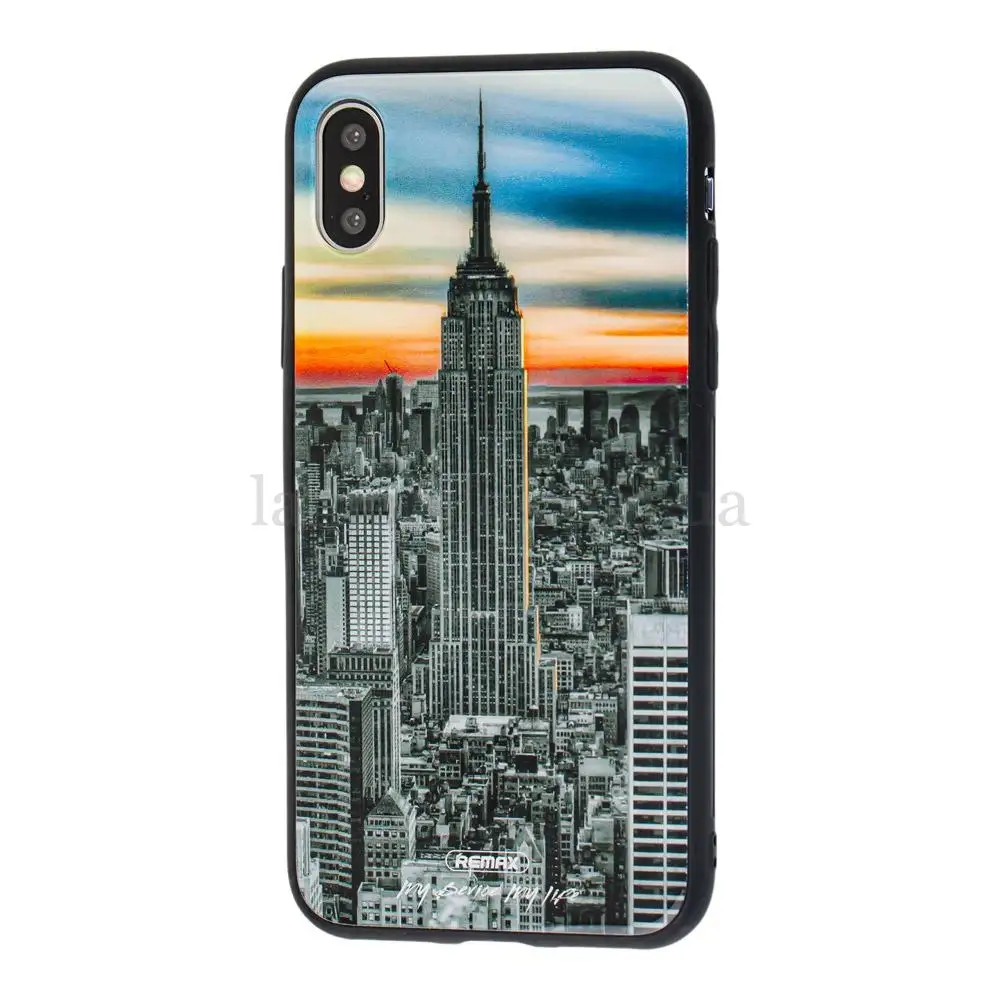 Чохол White Knights для iPhone X / Xs glass хмарочос