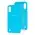 Чохол для Samsung Galaxy A01 (A015) Silky Soft Touch світло-блакитний Чохол для Samsung Galaxy A01 (A015) Silky Soft Touch світло-блакитний