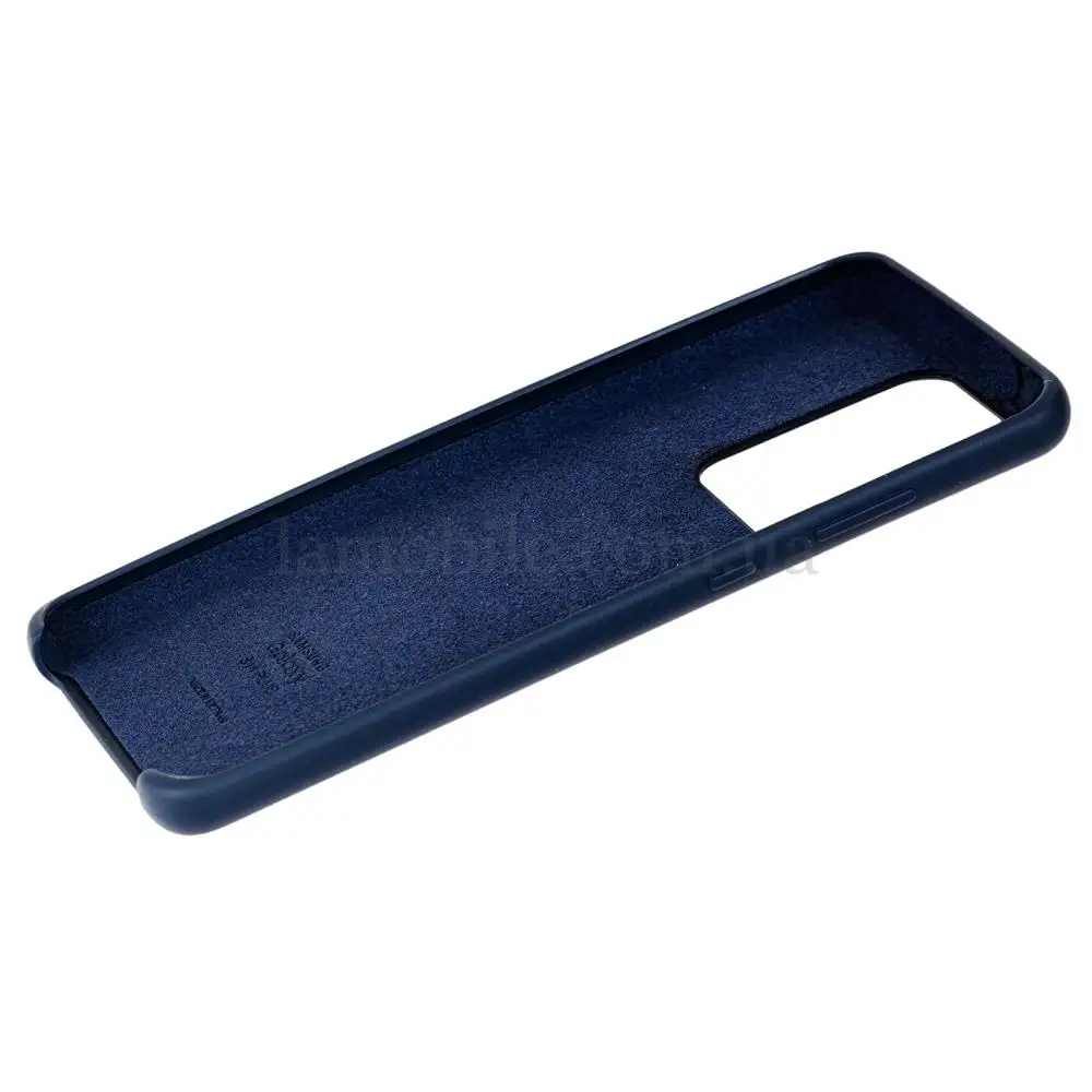 Чохол для Samsung Galaxy S20 Ultra (G988) Silky Soft Touch "темно-синій"