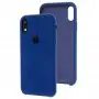 Чохол silicone case для iPhone Xr blue cobalt