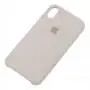 Чехол silicone case для iPhone Xr stone 