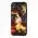 ,Чехол для iPhone X / Xs космос оранжевый