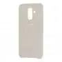 Чехол для Samsung Galaxy A6+ 2018 (A605) Silky Soft Touch серый 