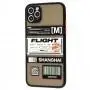 Чохол для iPhone 11 Pro Max Picture shadow matte Shanghai чорний