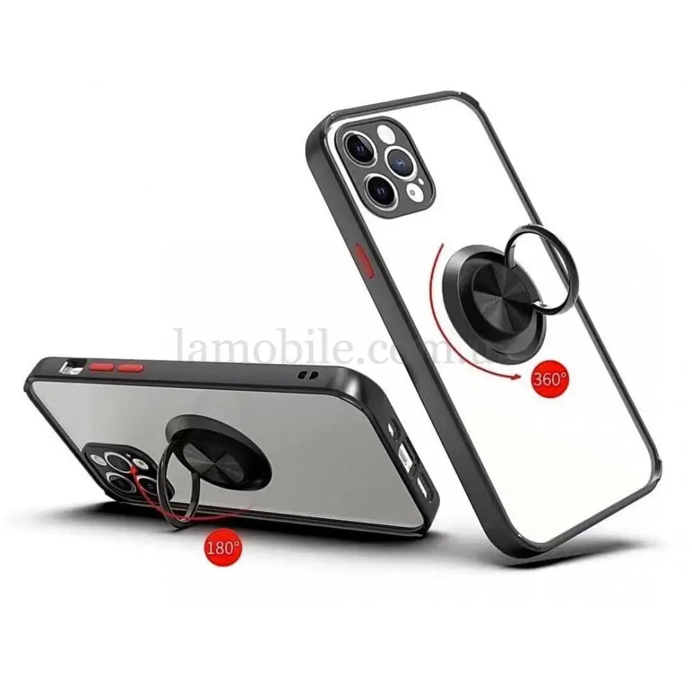 Чохол для iPhone 13 Pro Max LikGus Edging Ring оливковий