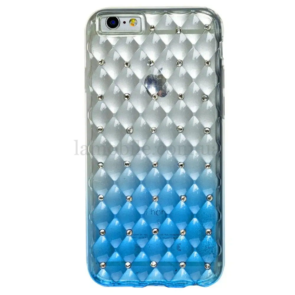 Чехол Gellin для iPhone 6 gradient прозрачно голубой