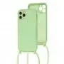 Чохол для iPhone 11 Pro Lanyard with logo mint gum