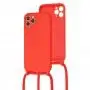 Чехол для iPhone 11 Pro Max Lanyard without logo красный