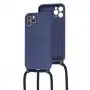 Чехол для iPhone 11 Pro Max Lanyard without logo midnight blue